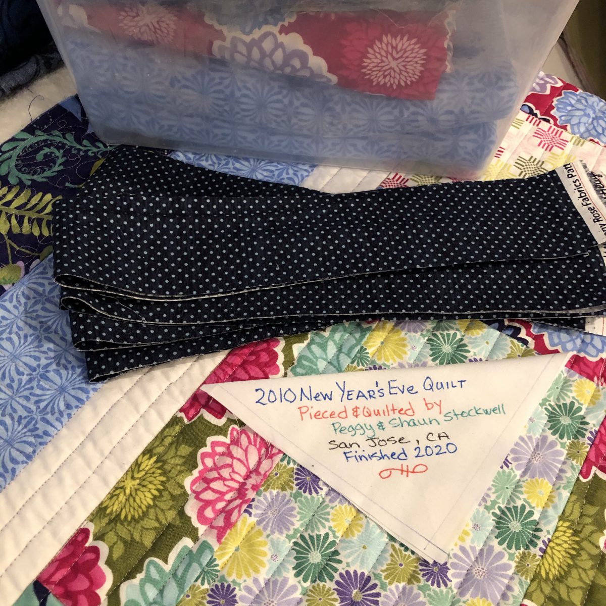 Quilt Diary: January 2020 Wrap Up