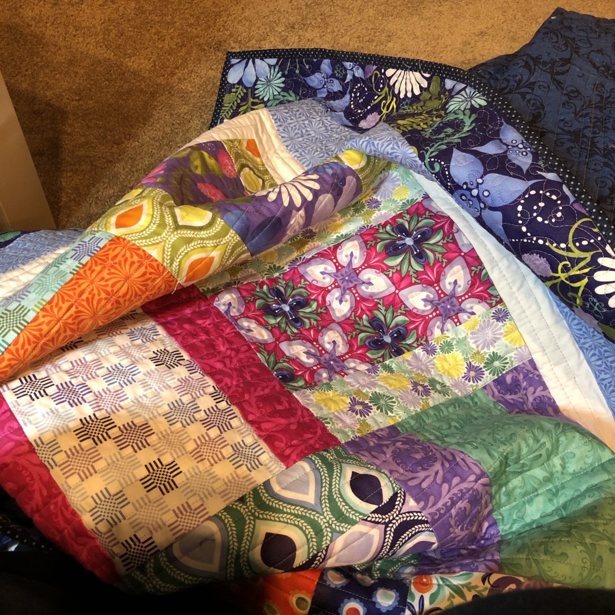 Quilt Diary: First APQResolution2020 finish!!!