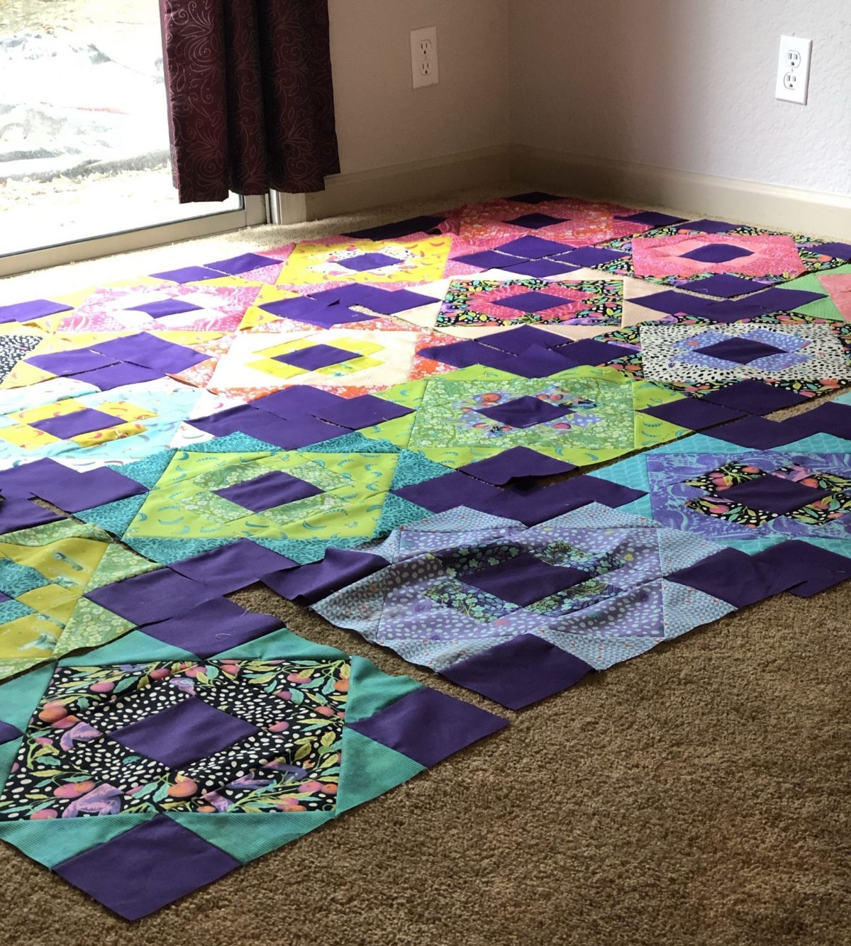 Quilt Diary:  Challenges and Sew-A-Longs April Update