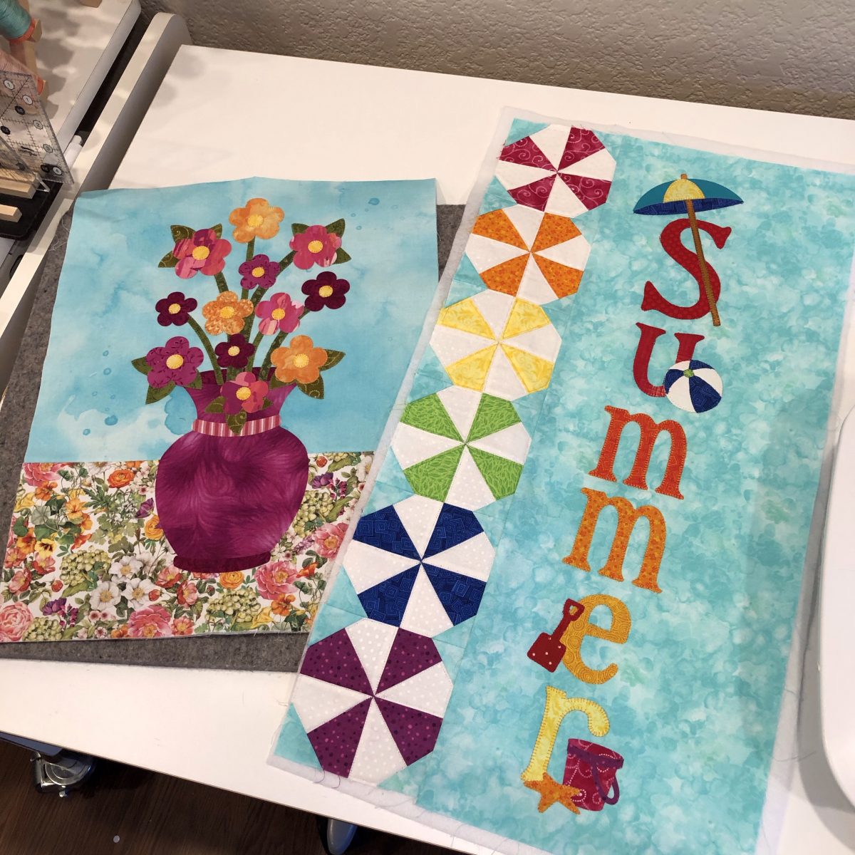 APPLIQUE DIARY:  December Finishes!